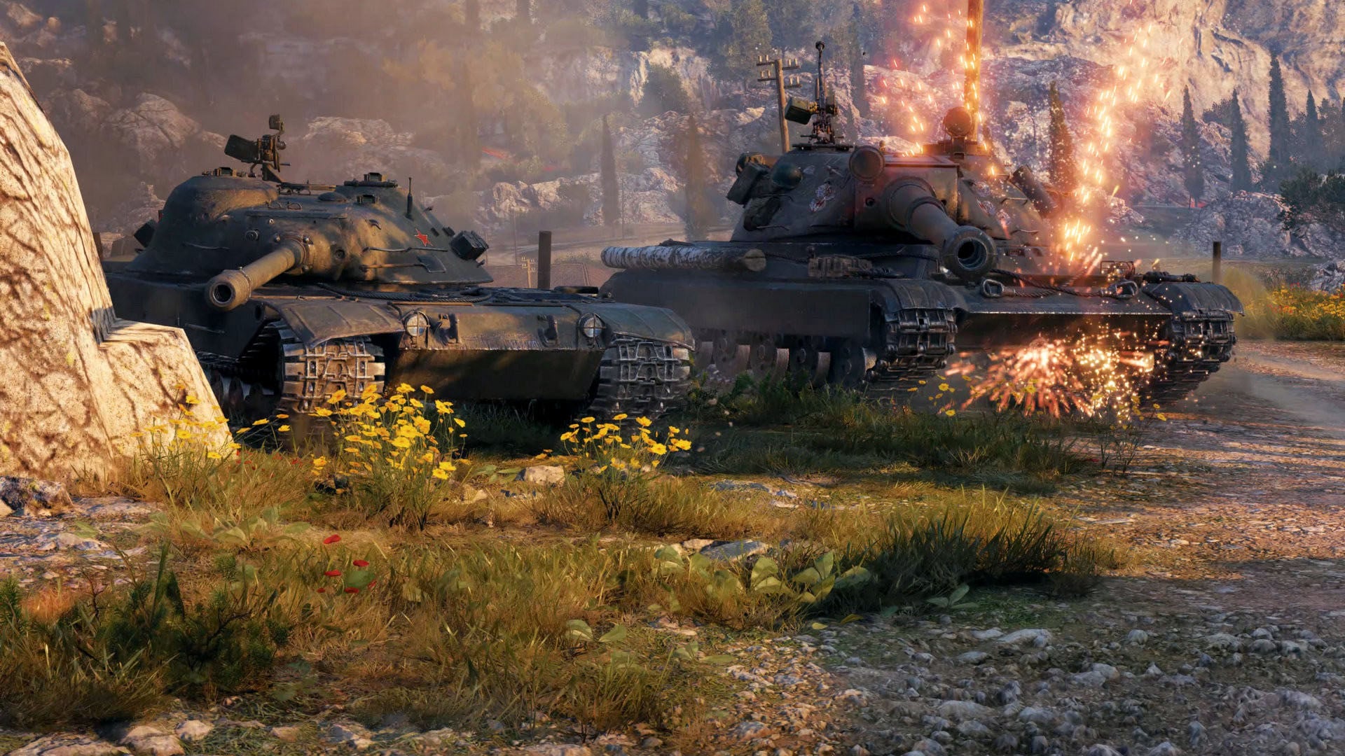 World of Tanks Blitz has fewer vehicles
